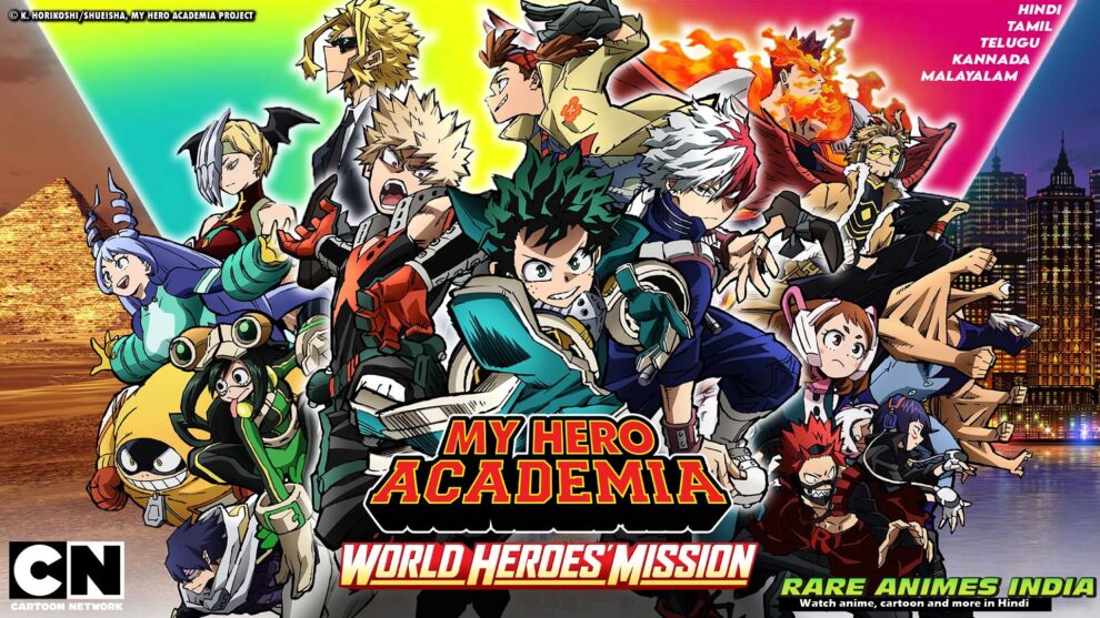 My Hero academia movie 3 in hindi Rare Toons India